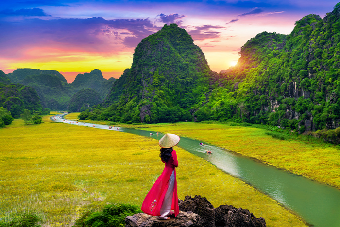 Tam Coc, Bich Dong, Vietnam